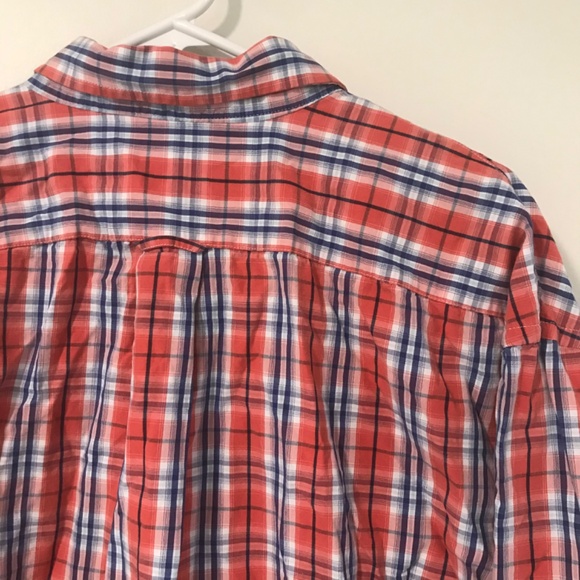 🔸5/30$!! IZOD Button Down Plaid Shirt - Picture 9 of 10